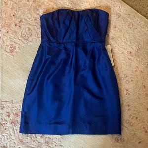 Royal blue j. Crew cocktail dress